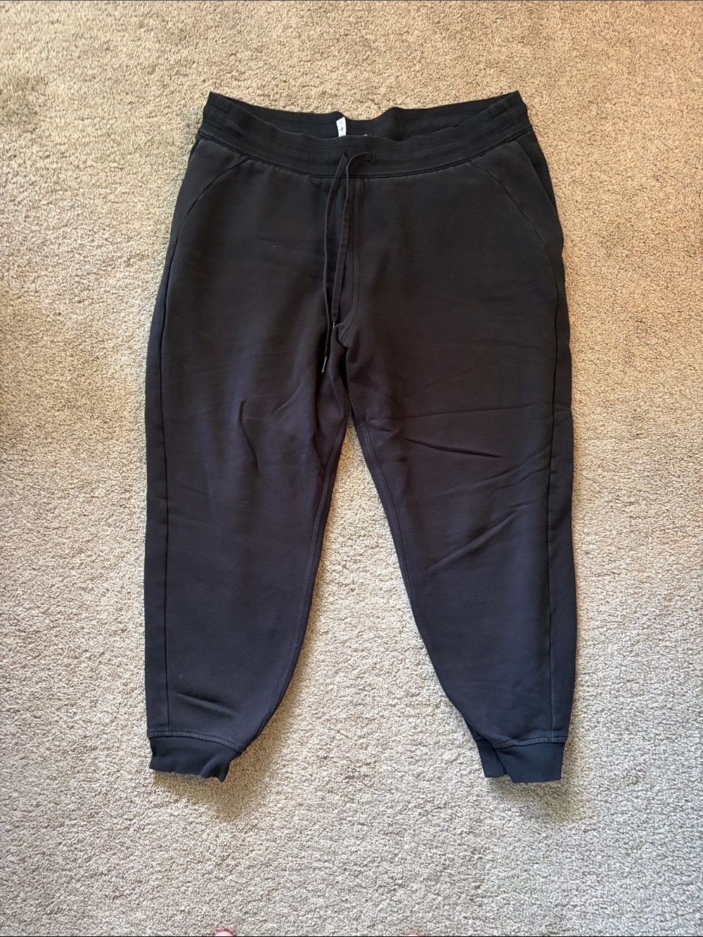 lululemon athletica Black scuba joggers